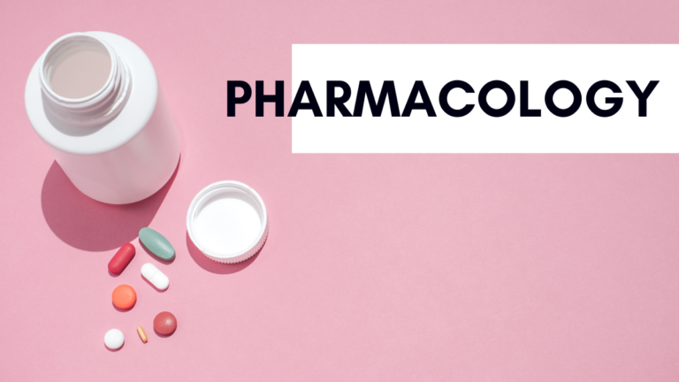 2nd prof: Pharmacology